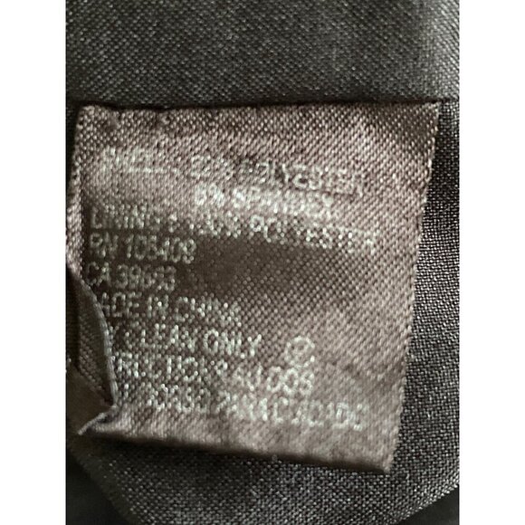 Tahari ASL Black Sleeveless Sheath Dress, Faux Belt Pockets Women's Size 10 - Picture 8 of 9